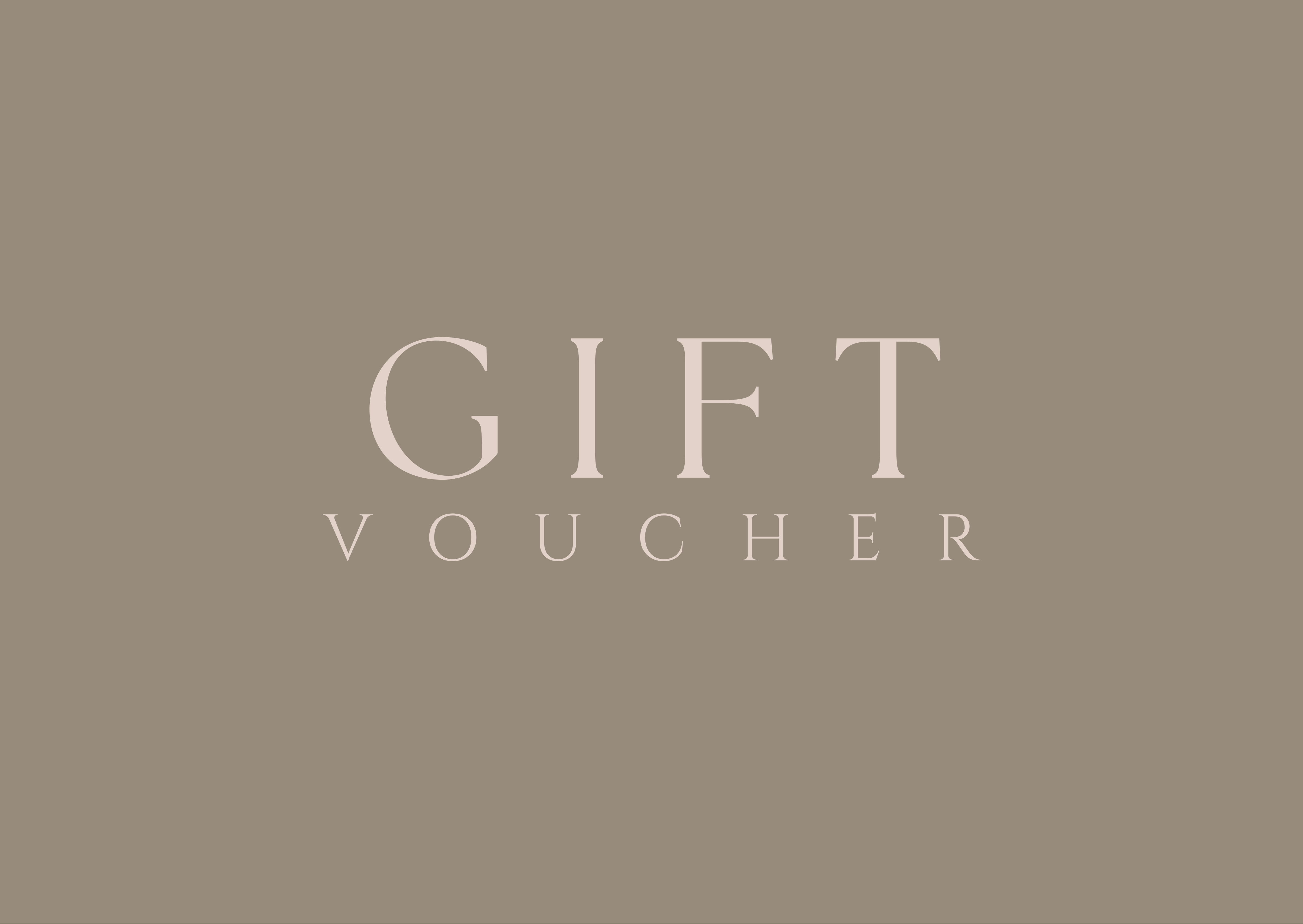 Gift Vouchers