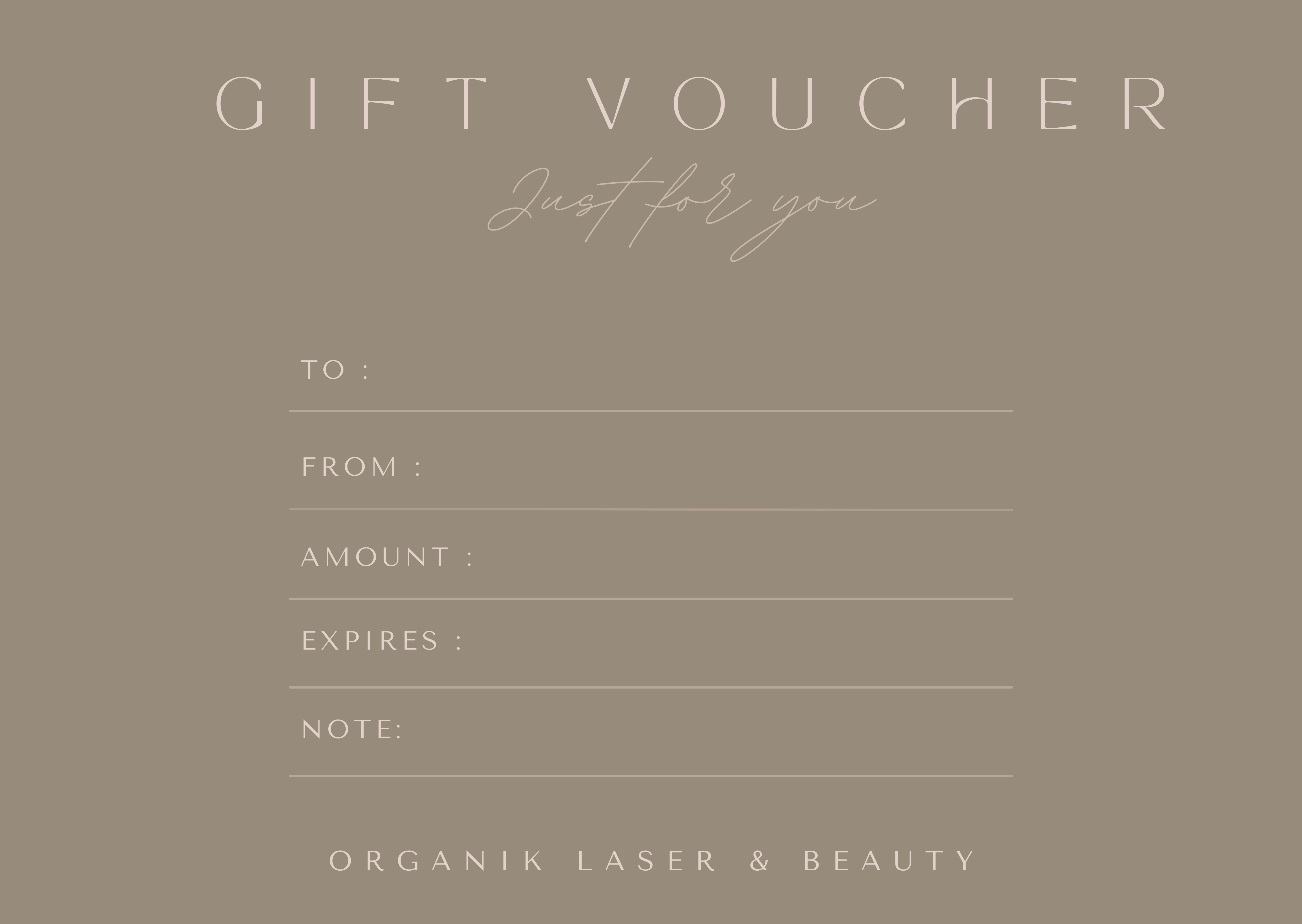 Gift Vouchers